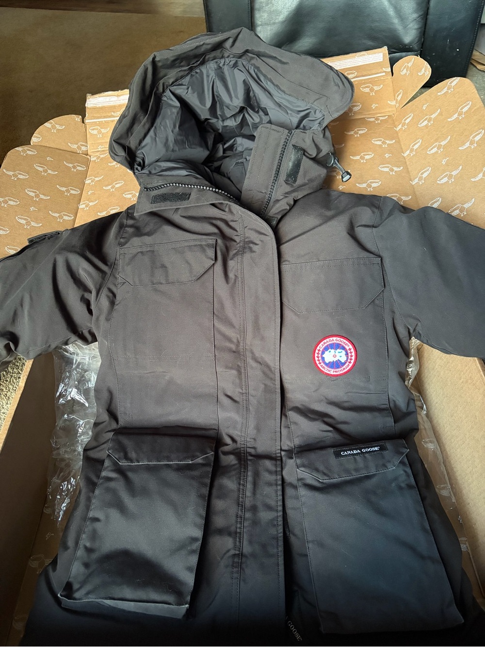 Canada Goose Black Women's Expedition Parka
